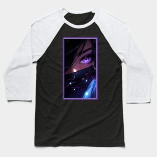 Anime Girl Eye | Quality Anime Artwork | Anime Aesthetic | Manga Anime Art Baseball T-Shirt